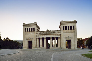 Germany, Bavaria, Munich, Propylaea at Koenigsplatz - BRF000883