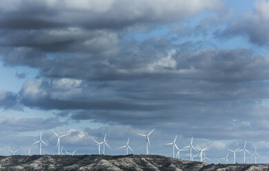 Spanien, Kastilien und Leon, Palencia, Windpark - KBF000247