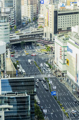 Japan, Kobe, Verkehr im Stadtzentrum - THAF001059