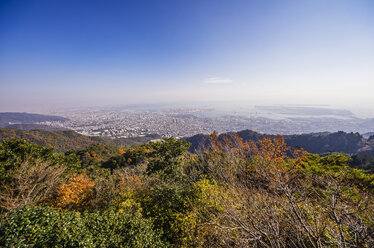 Japan, Kobe, Blick vom Berg Maya - THAF001043