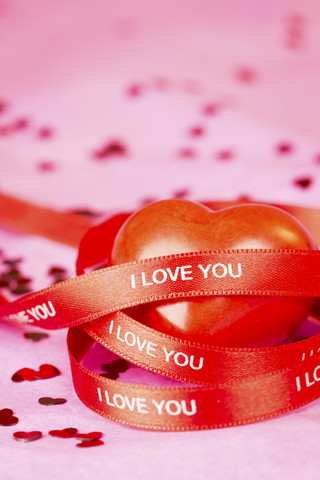 Decoration for Valentine's Day stock photo