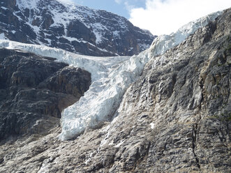 Kanada, Alberta, Jasper National Park, Berg Edith Cavell, Engelsgletscher - HLF000817