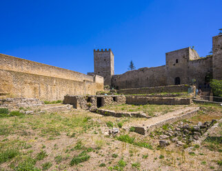Italien, Sizilien, Enna, Festung Castello di Lombardia - AMF003500