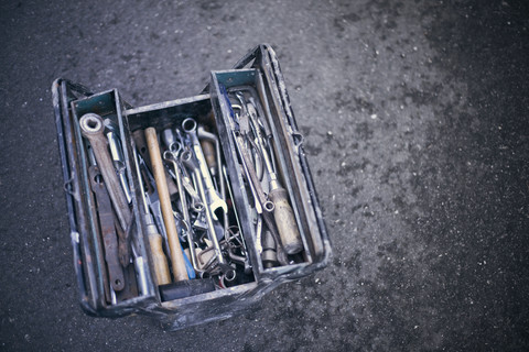 Werkzeugkasten, lizenzfreies Stockfoto