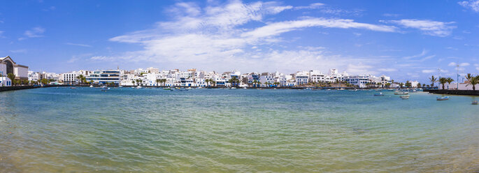 Spain, Canary Islands, Lanzarote, Arrecife, view to Charco de San Gines - AMF003521