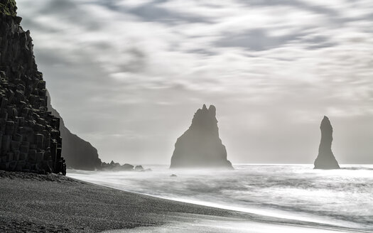 Island, Südküste, Halsanefshellir, Reynisfjara - STSF000652