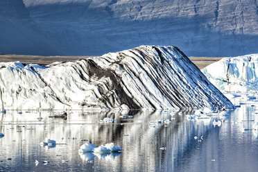 Iceland, Austurland, Joekulsarlon, Glacier lagoon - STSF000659