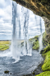 Island, Sudurland, Seljalandsfoss, Wasserfall - STSF000662