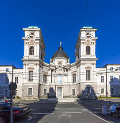 Österreich, Salzburg, Markatplatz, Dreifaltigkeitskirche - AMF003578