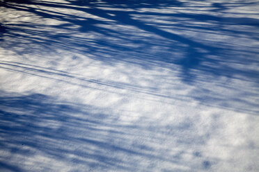 Schatten und Sonnenlicht im Schnee - NDF000495