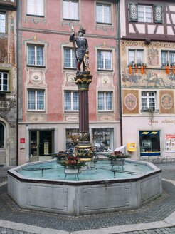 Schweiz, Stein am Rhein, Stadtbrunnen - ELF001421