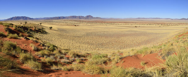 Afrika, Namibia, Namib-Wüste, Blick über das Namib Rand Naturreservat in Richtung Nubib-Berge - ES001486