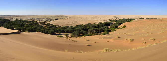 Afrika, Namibia, Sanddünen der Namib-Wüste entlang des Kuiseb-Flusses bei Gobabeb, Namib Naukluft Park - ES001489