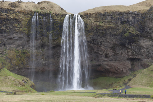 Island, Seljalandsfoss, Wasserfall - ATAF000069