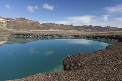 Island, Reykjanes, Kratersee Graenavatn - ATAF000071