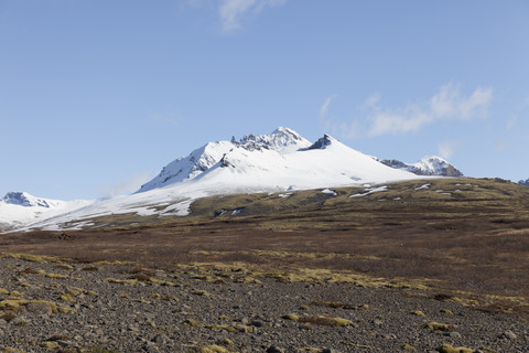 Island, Südisland, Skaftafell, Vatnajokull-Nationalpark, lizenzfreies Stockfoto