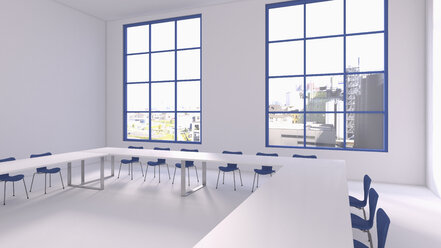 3D rendering of empty conference room - UWF000336