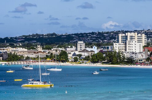 Karibik, Antillen, Kleine Antillen, Barbados, Garnison, Blick auf den Strand - THAF001135