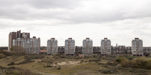 Niederlande, Den Haag, Scheveningen, Wohnhochhäuser - WIF001220