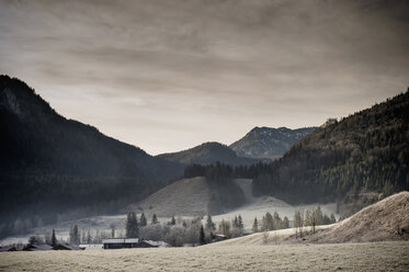 Germany, Bavaria, Berchtesgadener Land, rural landscape - MJ001459