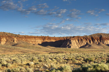 USA, Nevada, Landschaft im Cathedral Gorge State Park - NNF000161