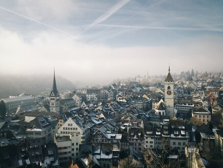 Schweiz, Blick auf Schaffhausen - ELF001444