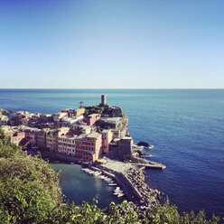 Italien, Ligurien, Cinque Terre, Vernazza - GWF003463