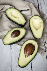 Four halves of avocados - SARF001222