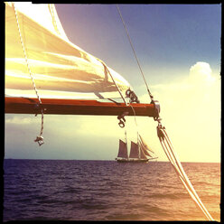 sailing, baltic sea, schleswig holstein, germany - LULF000103