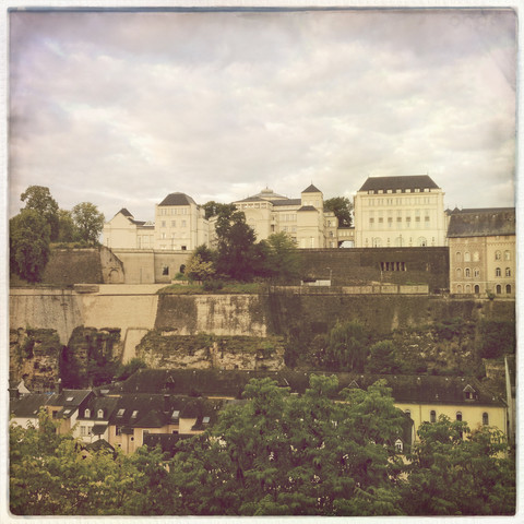 Luxemburg, Festung Vauban, lizenzfreies Stockfoto