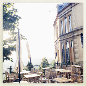 Luxemburg, Cafe in der Rue du Nord - SEF000855