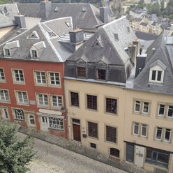 Luxemburg, Häuserzeile in der Rue Large - SEF000864