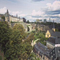 Luxemburg, Stadtbild des Stadtteils Grund - SEF000873