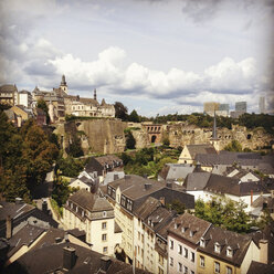 Luxemburg, Stadtbild des Stadtteils Grund - SEF000875