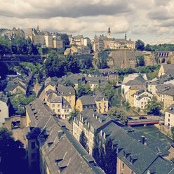 Luxemburg, Stadtbild des Stadtteils Grund - SEF000876