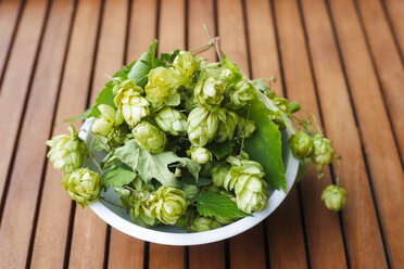 Bowl of hop on wood - JTF000617