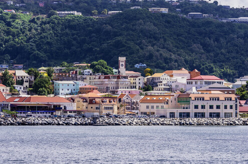 Antillen, Kleine Antillen, Grenada, Blick auf St. George's - THA001182