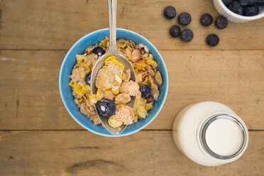 Glutenfreies Müsli mit Heidelbeeren - LVF002594