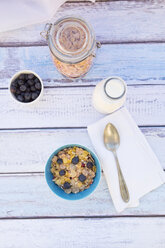 Glutenfreies Müsli mit Heidelbeeren - LVF002606