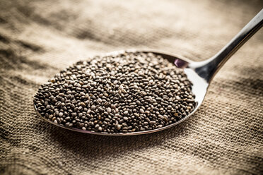 Spoon of chia seeds - SARF001261