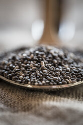 Spoon of chia seeds - SARF001262