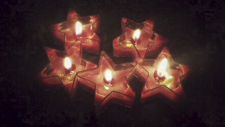 Sternförmige Kerzen - SARF001376