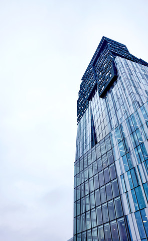 Niederlande, Amsterdam, Erick van Egeraat Office Tower, lizenzfreies Stockfoto