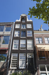 Niederlande, Grafschaft Holland, Amsterdam, Keizersgracht, Fassade eines Grachtenhauses - GW003746