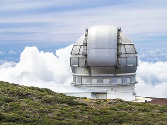 Spanien, Kanarische Inseln, La Palma, Sternwarte am Roque de los Muchachos, Gran Telescopio Canarias - AM003631