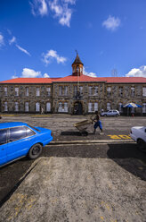 Caribbean, Grenadines, St. Vincent, Kingstown, police station - THAF001206