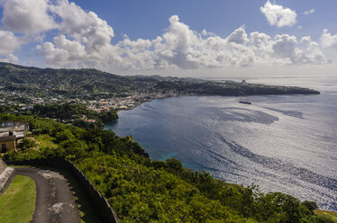Karibik, Grenadinen, St. Vincent, von Fort Charlotte aus gesehen - THAF001212