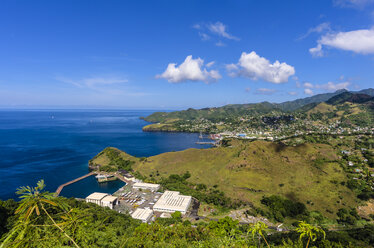 Karibik, Grenadinen, St. Vincent, von Fort Charlotte aus gesehen - THAF001214