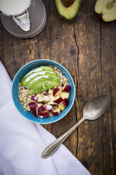 Superfood, Avocado-Apfel-Granola mit Bio-Hanfsamen - LVF002645