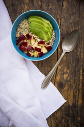 Superfood, Avocado-Apfel-Granola mit Bio-Hanfsamen - LVF002649